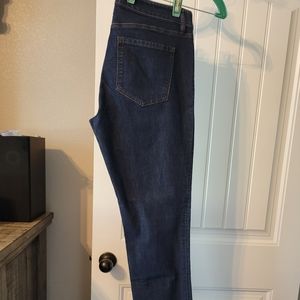Loft curvy straight jeans